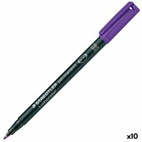 Nuolatinis žymeklis Staedtler Lumocolor 317-6 M Violetinė (10 vnt.)
