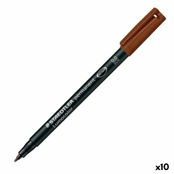 Nuolatinis žymeklis Staedtler Lumocolor 317-7 M Juoda (10 vnt.)