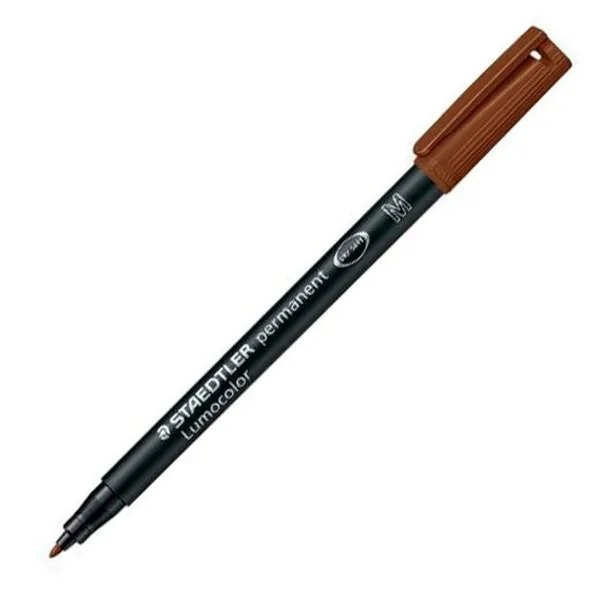 Permanentais marķieris Staedtler Lumocolor 317-7 M Melns (10 gb.)