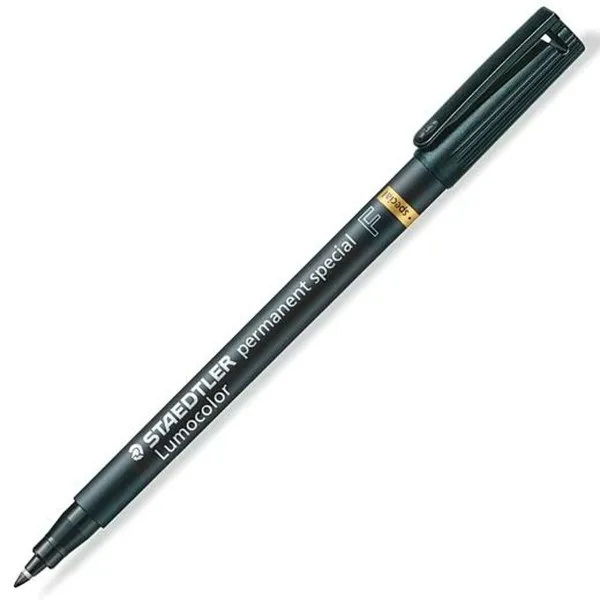 Nuolatinis žymeklis Staedtler Lumocolor Special F Juoda (10 vnt.)