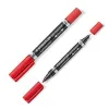 Постоянный маркер Staedtler Lumocolor 348 Двойное Красный (10 штук)