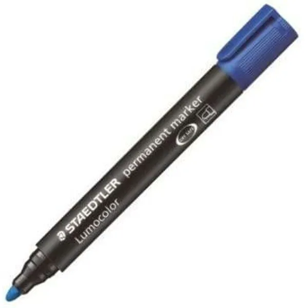 Nuolatinis žymeklis Staedtler Lumocolor 352-3 Mėlyna (10 vnt.)