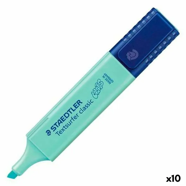 Fluorescencinis žymeklis Staedtler Textsurfer Classic Pastelės mėlyna (10 vnt.)
