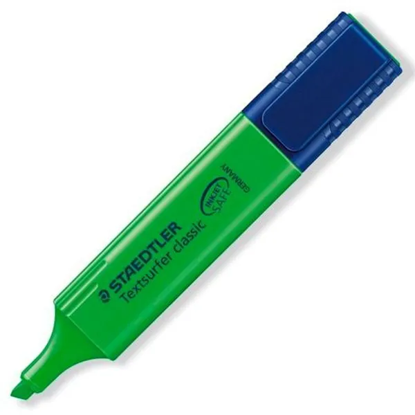 Fluorescencinis žymeklis Staedtler Textsurfer Classic Žalia 10 vnt.