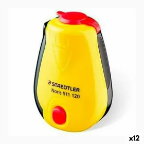 Drožtukas Staedtler Geltona Juoda Plastmasinis (12 vnt.)