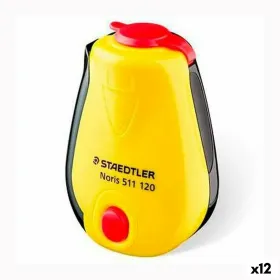 Drožtukas Staedtler Geltona Juoda Plastmasinis (12 vnt.)