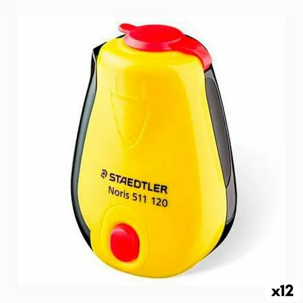 Zīmuļ asināmais Staedtler Dzeltens Melns Plastmasa (12 gb.)