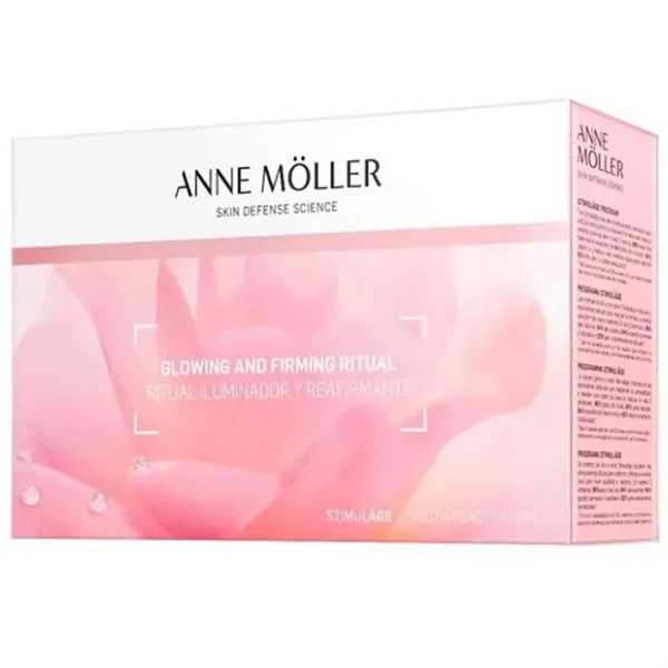 Anne Möller Stimulâge Glow Firm Cream Spf15 Normal To Combination Skin 50ml Set 4 Pieces