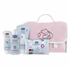 Chicco Pink Pique Bag Set 5 Pieces 