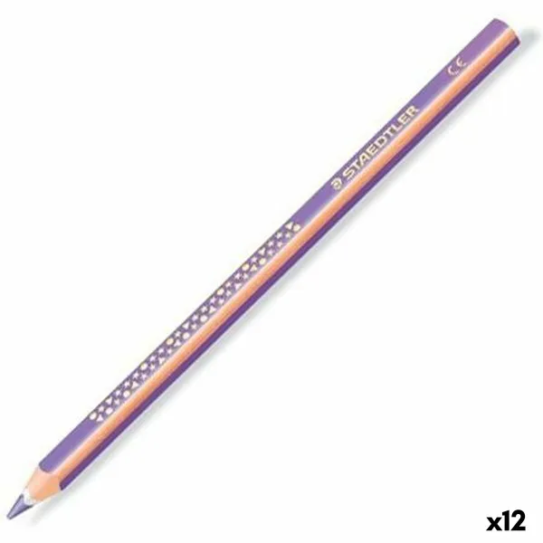 Spalvoti pieštukai Staedtler Jumbo Noris Purpurinė (12 vnt.)