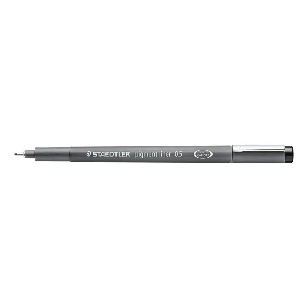 Фетр Staedtler Pigment Line Чёрный (10 штук)