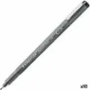 Marķieris Staedtler Pigment Line Melns (10 gb.)