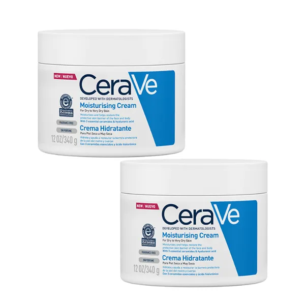 CeraVe Moisturising Cream 2X340g	