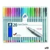 Flomasteru Komplekts Staedtler Triplus Fineliner Daudzkrāsains (10 gb.)