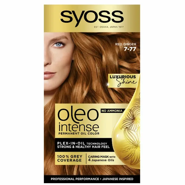 Syoss Oleo Intense Permanent Hair Color 7-77 Dark Blonde