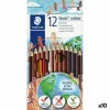 Spalvoti pieštukai Staedtler Noris Colour Wopex Rinkinys 12 Dalys (10 vnt.)