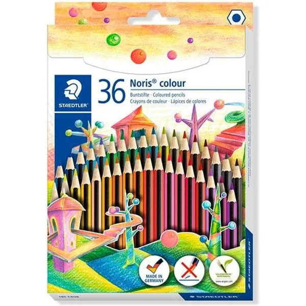 Krāsainie zīmuļi Staedtler Noris Colour Wopex Komplekts Daudzkrāsains (5 gb.)
