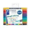 Flomasteru Komplekts Staedtler Lettering Ar diviem galiem (5 gb.)