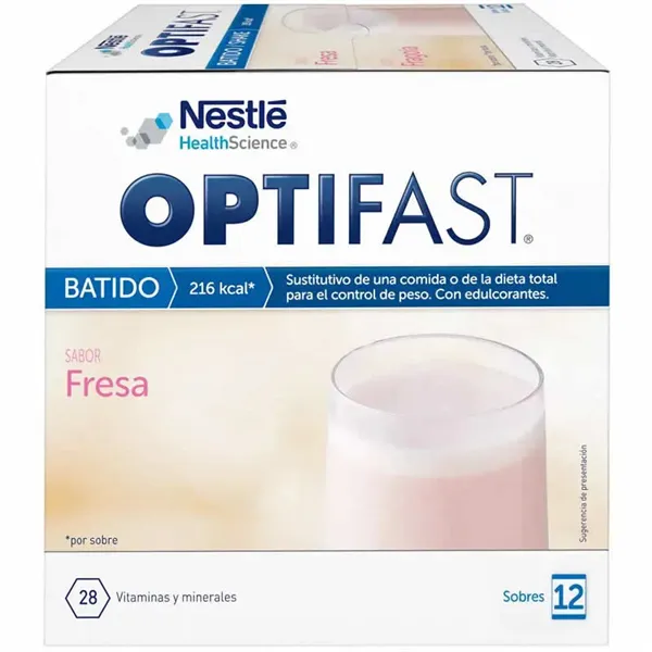 Optifast Strawberry Smoothie 12x55g