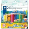 Akvareliniai spalvoti pieštukai Staedtler Noris Spalvotas (5 vnt.)