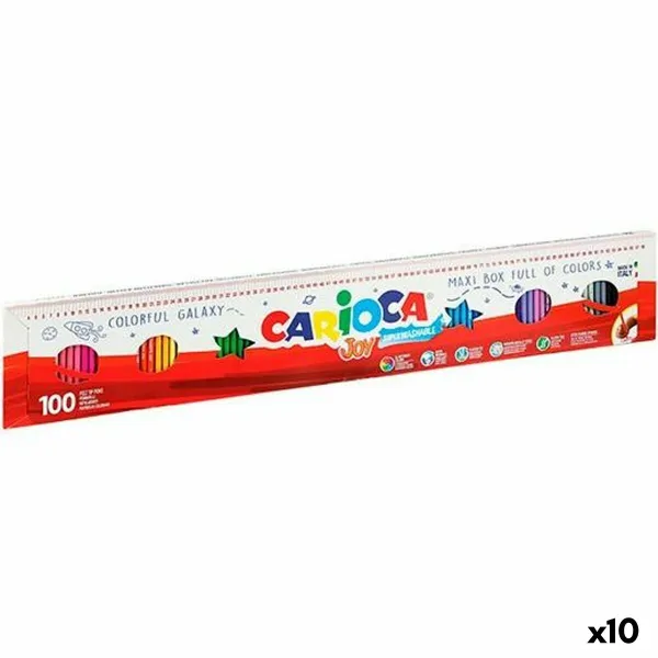 Набор маркеров Carioca Joy Colorful Galaxy Разноцветный (10 штук)