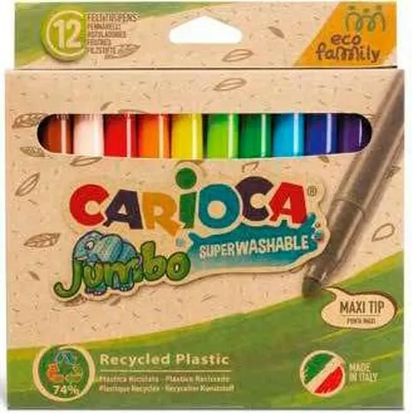 Tussisetti Carioca Jumbo Eco Family 24 Kappaletta Monivärinen (24 osaa)