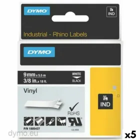 Лента Dymo ID1-9 Винил 5,5 m (5 штук)