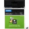 Laminēta Lente Dymo LabelWriter Balts Etiķetes 25 x 25 mm (6 gb.)