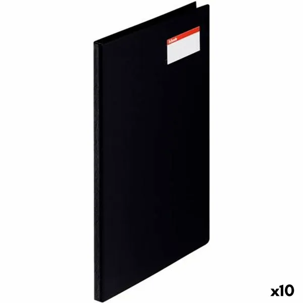 Aplankas Esselte Juoda PVC A4 (10 vnt.)