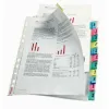 Чехлы Esselte Index Pockets 12 Листья полипропилен Прозрачный A4 (10 штук)