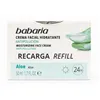 Babaria Aloe Vera Crema Facial Hidratante Anti-Polución Vegano Relleno 50ml