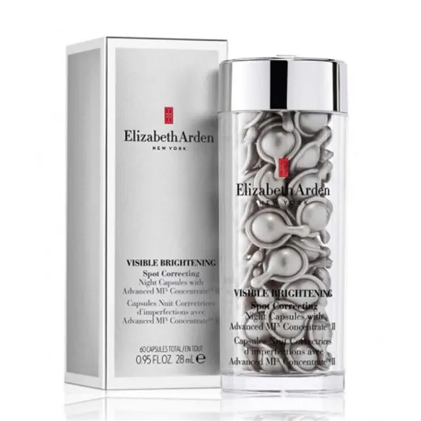 Elizabeth Arden Visible Brightening Spot Correcting Tratamiento Noche 60 Capsulas 60un