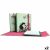 Папка-регистратор Mafalda Carpeplús Зеленый A4 (2 штук)