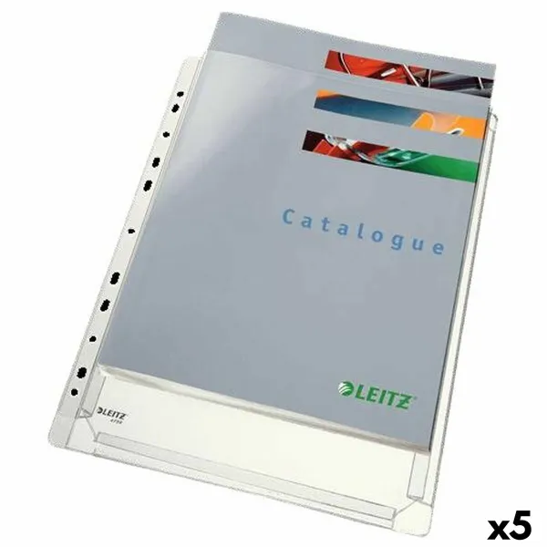 Katted Leitz PVC Läbipaistev A4 (5 Ühikut)