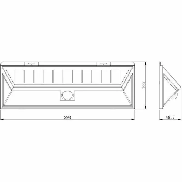 Päikeselamp Galix G4565 300 Lm