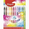 Žymeklių rinkinys Maped Mini Cute Spalvotas 12 Dalys (12 vnt.)