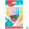 Flomasteru Komplekts Maped Color' Peps Daudzkrāsains 10 Daudzums (12 gb.)