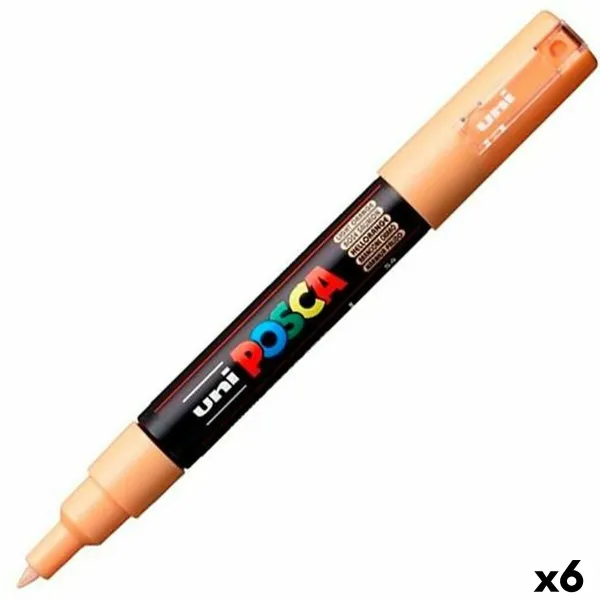 Huopakynä POSCA PC-1M Oranssi (6 osaa)