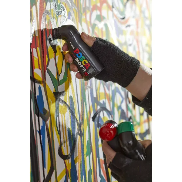 Маркер POSCA MOP´R PC-22 Синий (4 штук)