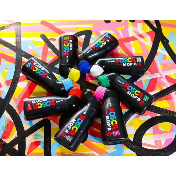 Markeris POSCA MOP´R PC-22 Mėlyna (4 vnt.)
