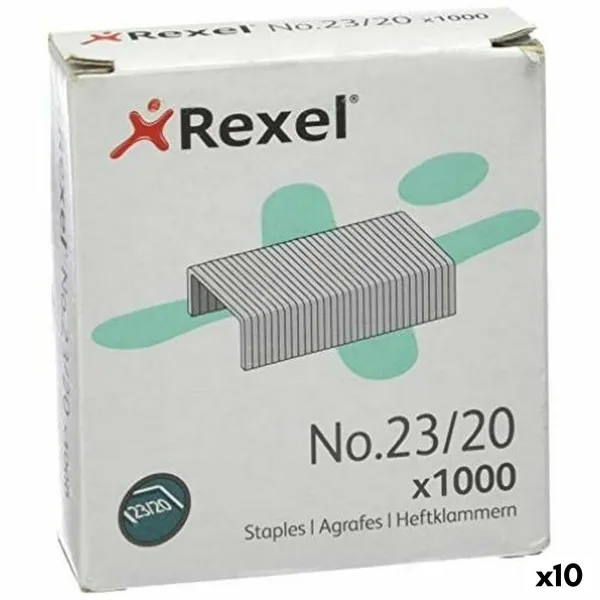 Kabės Rexel 23/20 (10 vnt.)
