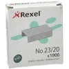 Kabės Rexel 23/20 (10 vnt.)