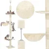 Multi-level cat house Springos PA1052 240-265 cm
