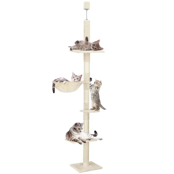 Monitasoinen kissatalo Springos PA1052 240-265 cm