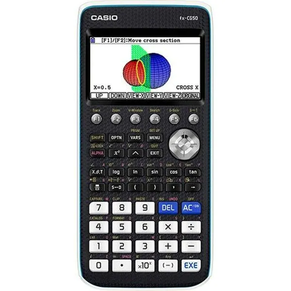 Graafinen laskin Casio FX-CG50 18,6 x 8,9 x 18,85 cm Musta (5 osaa)