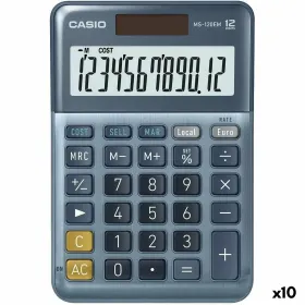 Laskin Casio MS-100EM Sininen (10 osaa)