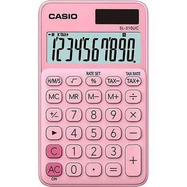 Kalkulaator Casio SL-310UC Roosa (10 Ühikut)