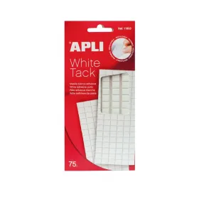 Замазка Apli White Tack Замазка Белый Нейлон (3 штук) (12 штук)