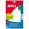 Etiketės Apli Balta 10 Paklodės 22 x 32 mm (10 vnt.)
