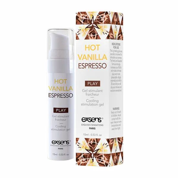 Stimulējošs Gēls Exsens Hot Vanilla (15 ml)